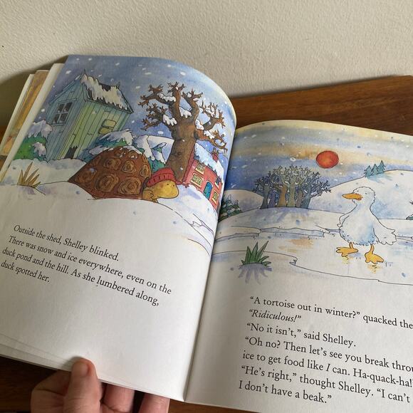 Vintage A Silly Snowy Day Paperback Book - Picture 2 of 5